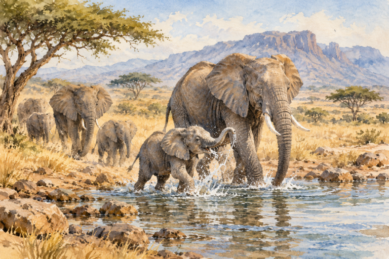 Animals illustration