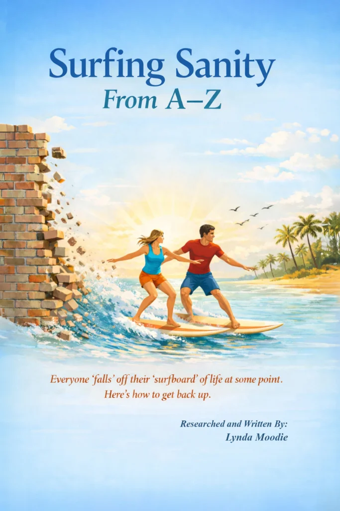 Surfing Sanity From A-Z — book cover